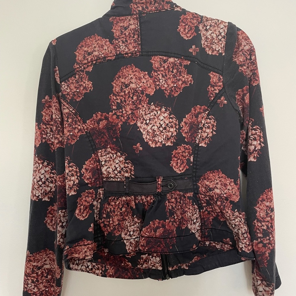 Marrakech Moto Zip Jacket Hydrangea (Small) - image 5